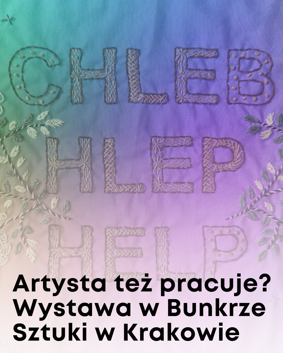 artbidy's tweet photo. #HistorieArtbidy

🛠️ Na otwartej w styczniu wystawie „Thank you for my work” w Bunkrze Sztuki wita nas reprodukcja haftowanego sloganu Moniki Drożyńskiej: „Praca artystyczna to praca”. 

Przeczytaj cały tekst: https://t.co/7Ug3HaHuCP https://t.co/O7QsNy6NRy