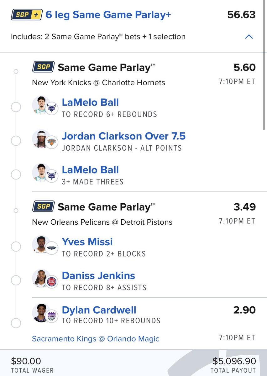 JustinBetsProps tweet media