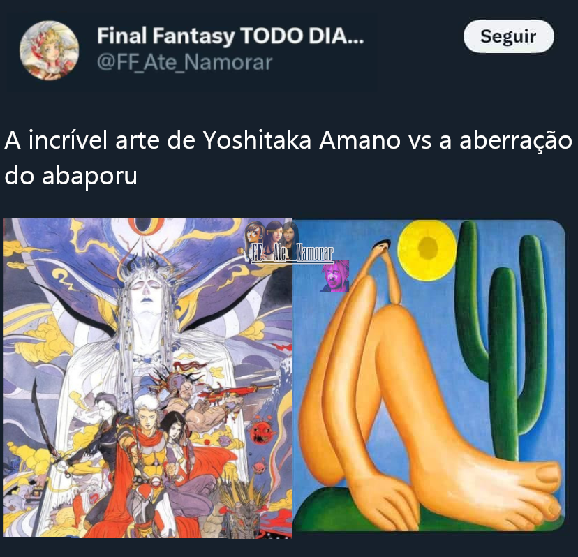 FF_Ate_Namorar's tweet photo. Dia 253

Feliz aniversário Yoshitaka Amano, desenha demais https://t.co/IjbvjS55Qe