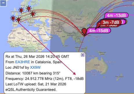 Jaume - EA3HRE tweet media