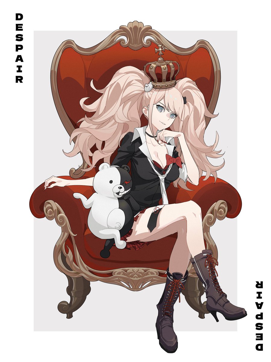 Miropluss's tweet photo. #junko #Danganronpa https://t.co/g8oZjN3Mzx
