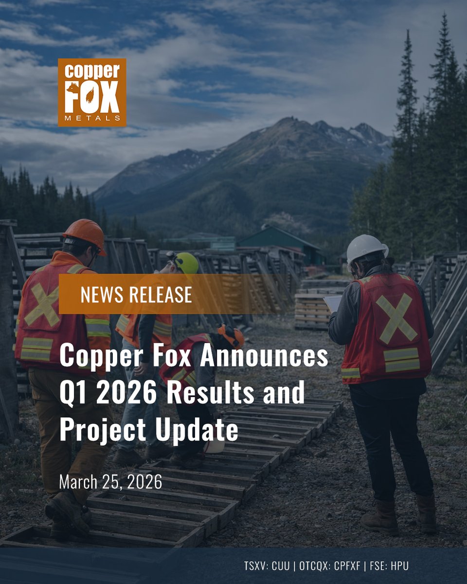 Copper Fox Metals Inc. tweet media