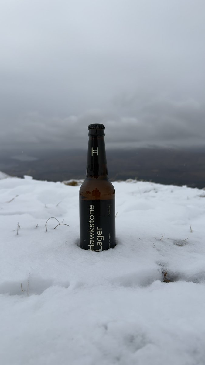 rickymorley94's tweet photo. Ice cold #hawkstone at the top of #aonachmor cheers @JeremyClarkson  what a legend https://t.co/XphDUYJyHJ