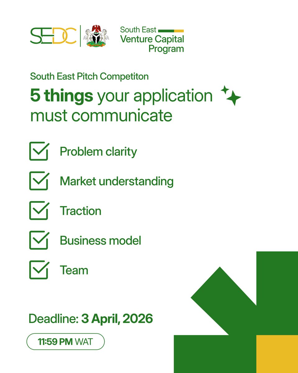 South East Venture Capital Program tweet media