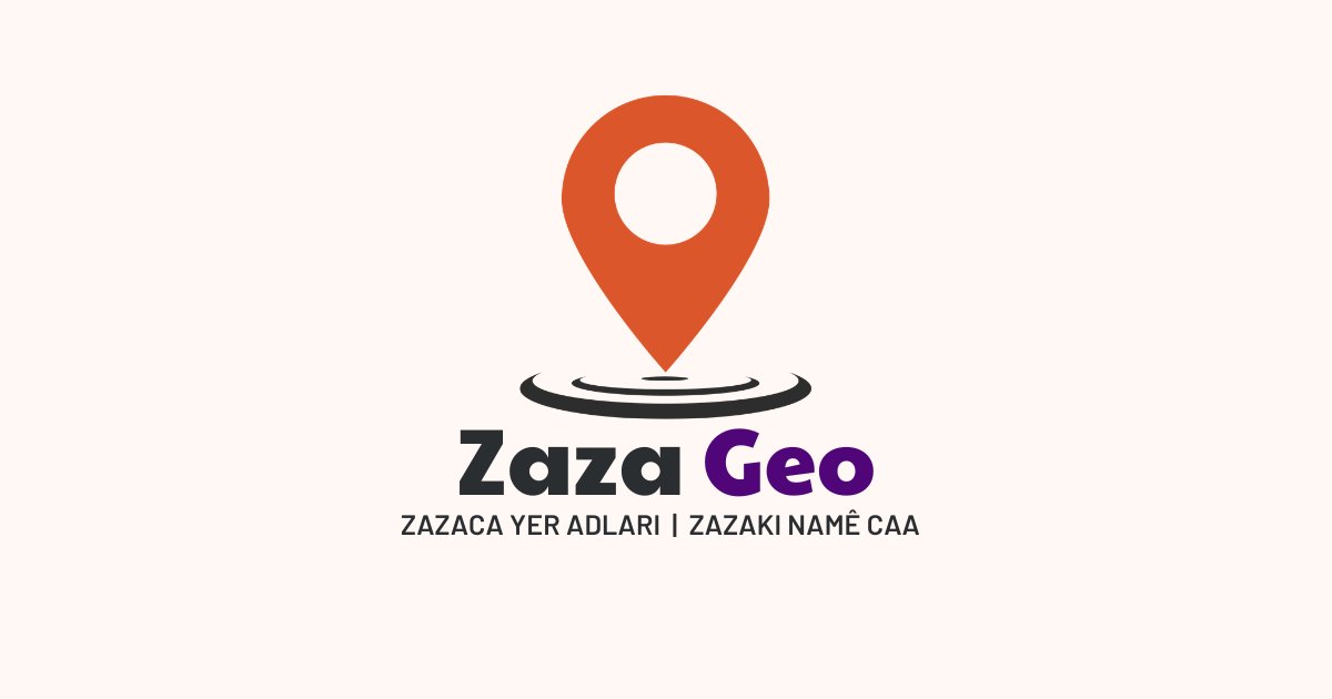 Zazaca köy, yayla ve mevki isimlerini orijinal telaffuzları ve koordinatlarıyla kayıt altına alarak, Zaza coğrafyasının kültürel mirasını geleceğe taşıyoruz.
Siz de kendi köyünüzü veri tabanına ekleyin:

Link:
zazakulturmerkezi.com.tr/zaza-geo/

#zazageo #zazaca #zazaki #zazacayeradları