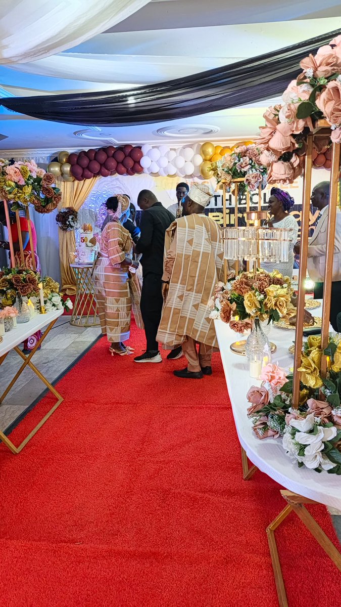 shamzbridge's tweet photo. A beautiful celebration of 50 years with Mrs. Ruth Bola Adewale🎉

Earlier this week, we had the privilege of hosting the 50th birthday celebration of Mrs. Ruth Bola Adewale, and it was more than just an event for us, it was a moment to be part of something truly special. https://t.co/3GY4R4nwJd