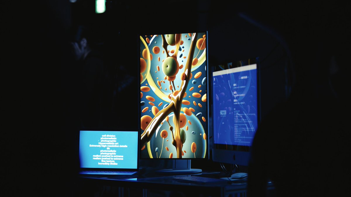 翼が生える成分配合のRed Bullや人工神経や人工皮膚をプリントする｢CYFUSE製｣のバイオ3Dプリンターをはじめ、バイオテクノロジーの最前線を惜しげもなく公開した。

ブロックチェーンによる不老不死の実現や、自律的に世界を創造し続けるAIなど、新たなテクノロジー応用も発表した。

1.5/2