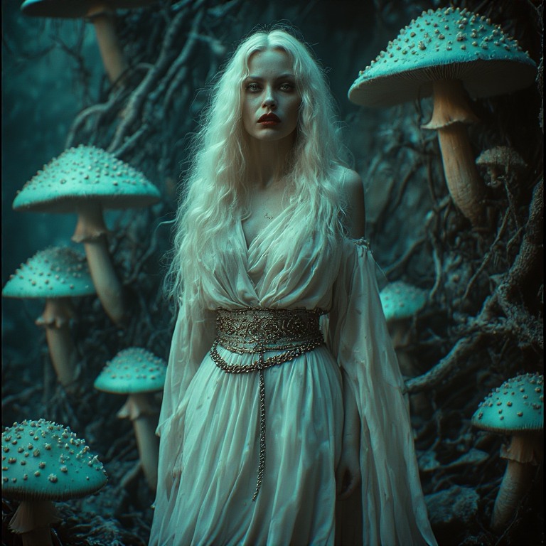 QT with your Mushroom art