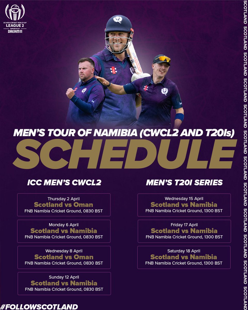 Cricket Scotland tweet media