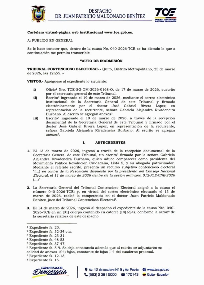 Ecuadorinmediato tweet media