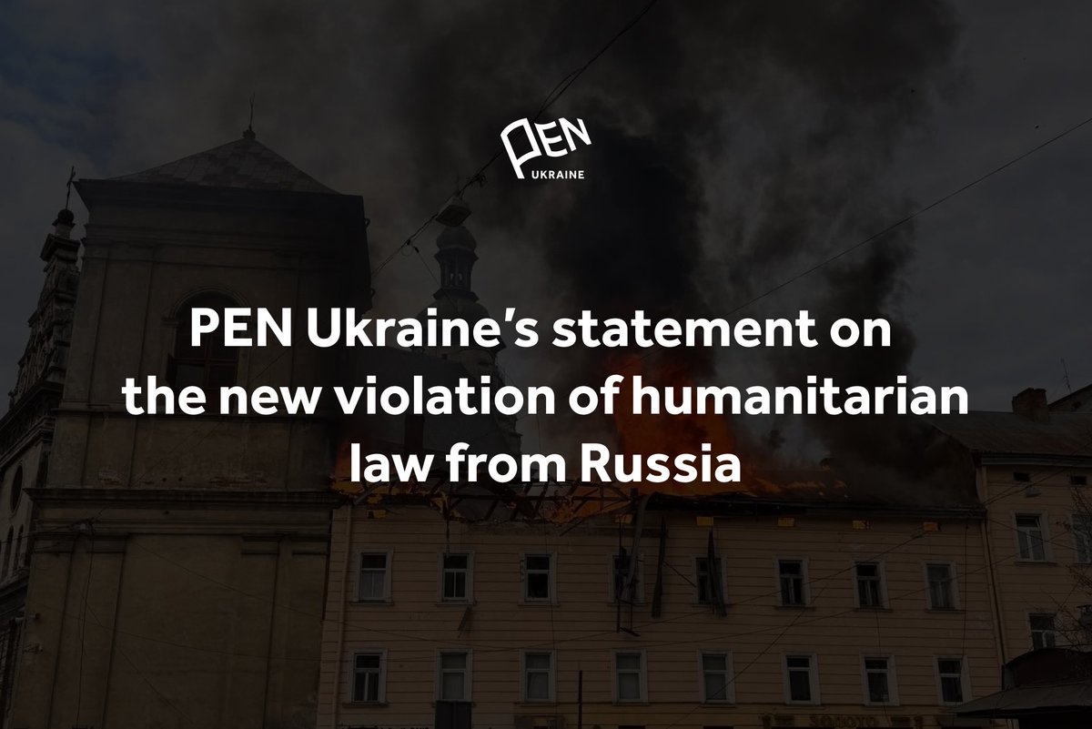 PEN Ukraine tweet media