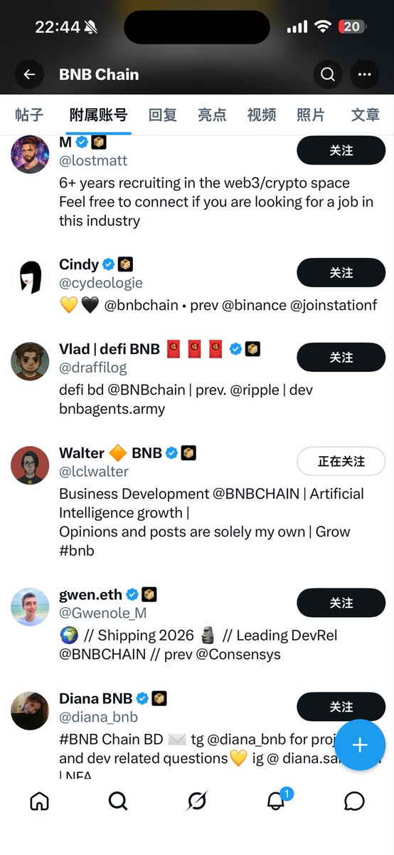 $goldify
畜生kol真你妈瞎几把炒作
凡是bnb链账号的附属账号都带这个logo
瞎几把意淫
0x270a21b07d9c9822bc62de265f76410ad3614444