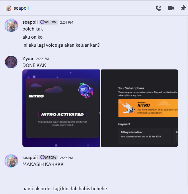 DONE NITRO BOST 3 BULAN