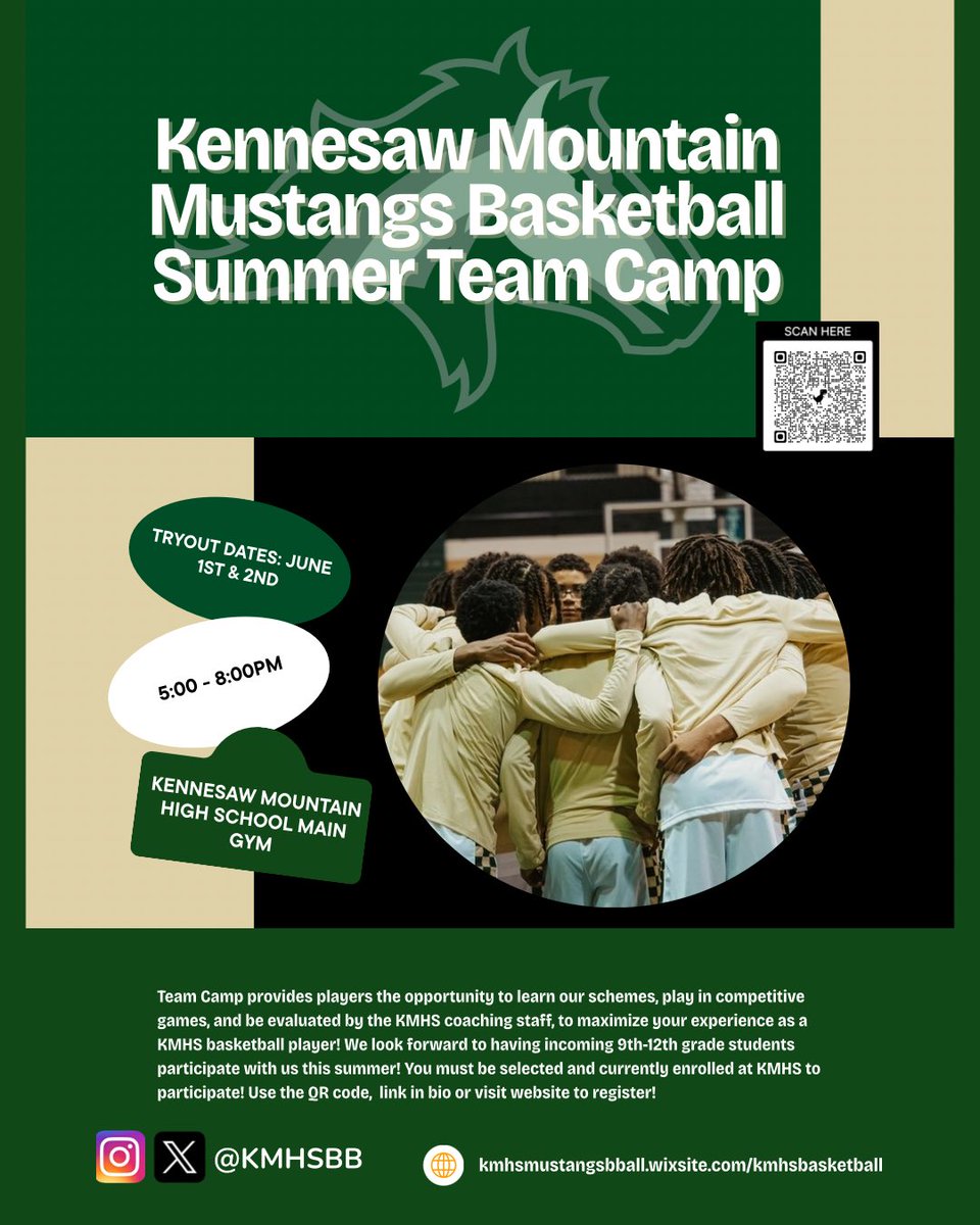 CoachFish3r's tweet photo. Registration for the 2026 KMHS Basketball Summer Team Camp is now open for incoming 9th-12th grade! You must be enrolled at KM and have an updated physical after 4/1/26 to participate! 

Use the link to register at: https://t.co/tz8NbiOGtz https://t.co/VJyFdZTzbI