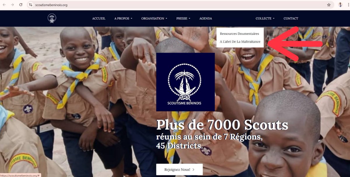 Scoutisme Béninois tweet media