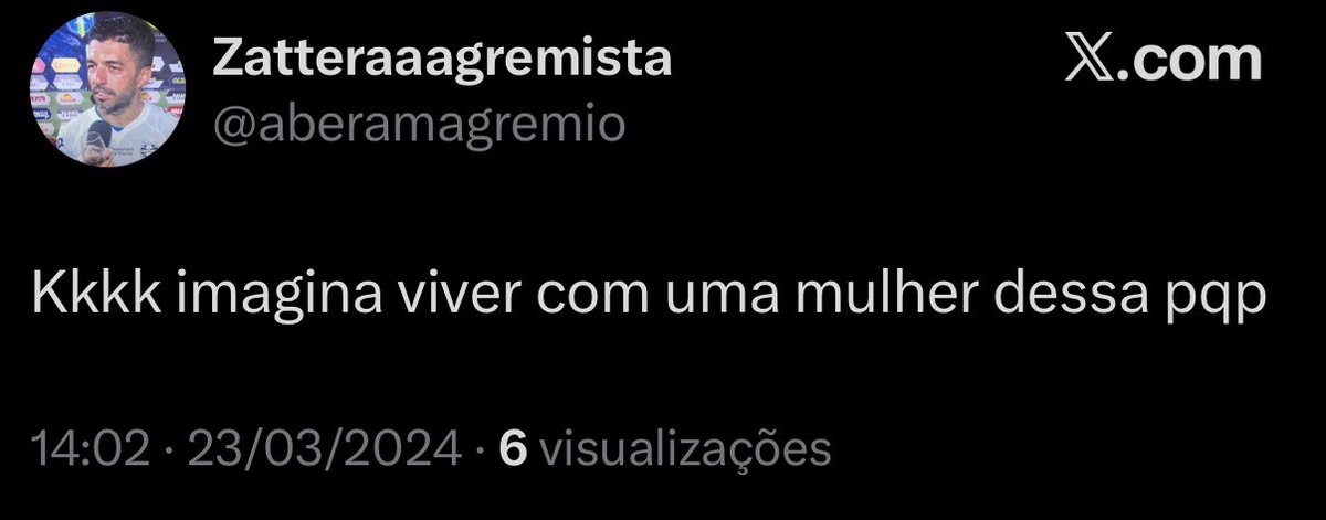 andreemmarques's tweet photo. @aberamagremio @cesarcalejon1 Cuidado com o que você defende, cara. Você tem um vasto histórico de ofensas a mulheres e misoginia 👀 https://t.co/Q1ROkL4tGE