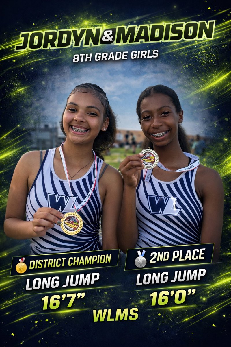 West Lake Middle School Girl’s Athletics tweet media