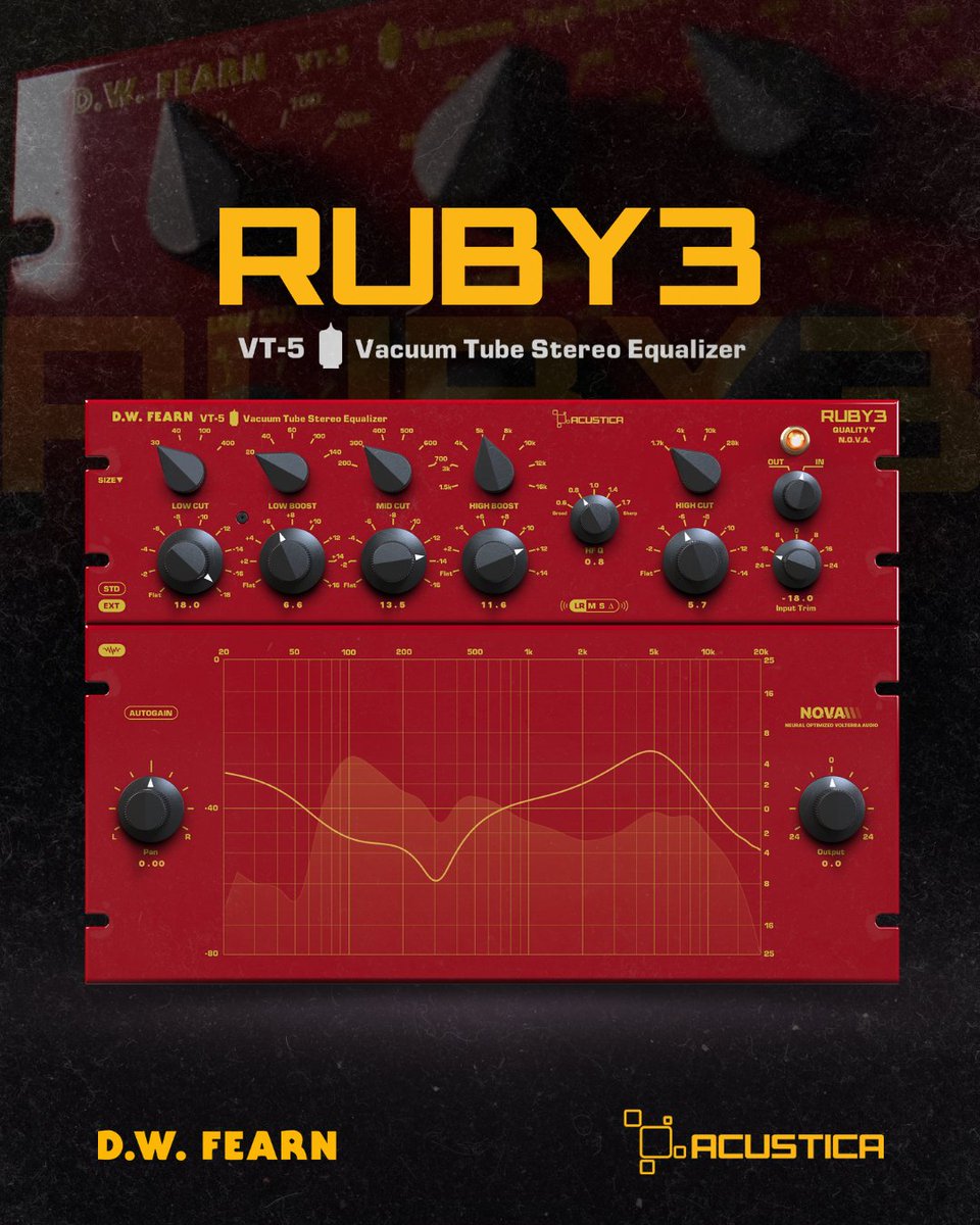 Acustica Audio tweet media