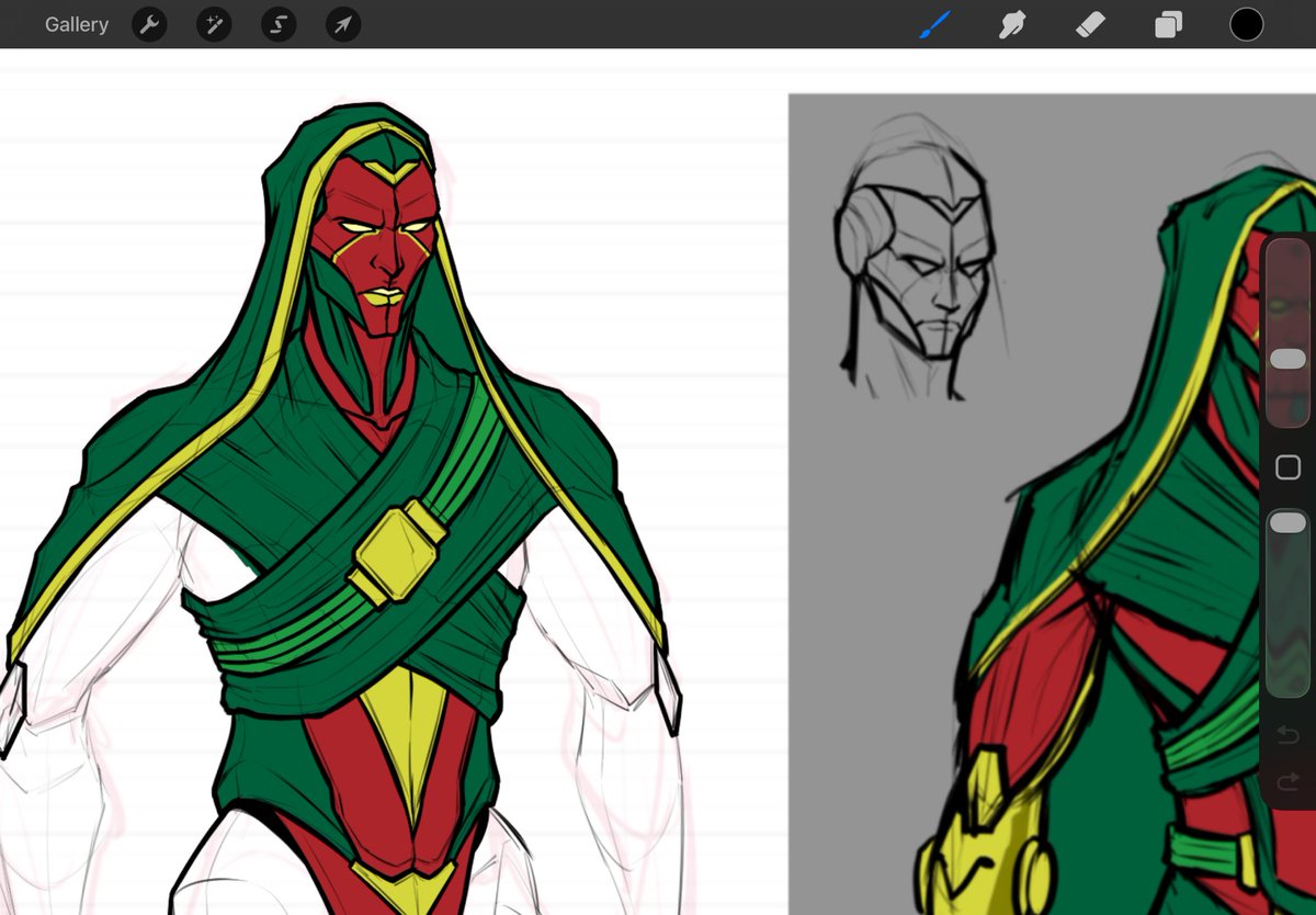 whipsodiart's tweet image. very much a wip #marvel #vision