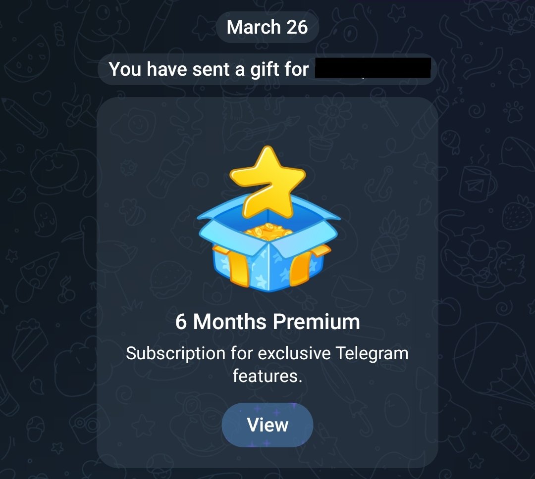 <a href="/toncommunity/">TON Community</a> <a href="/raimjonovich/">Anvar ꘜTON</a> GM, ꘜ TON fam
I bought Telegram Premium for my best friend.
<a href="/DictatorCrypt/">DictatorCrypto</a>
<a href="/durov/">Pavel Durov</a>
<a href="/ton_blockchain/">TON 💎</a>
<a href="/telegram/">Telegram Messenger</a>
#UpdateFinancialSystem 
#TonCoin #NotCoin #DictatorCrypto #TheOpenNetwork #TonBlockchain #TON #TonSystem #TonOperatingSystem #tonstrat #TonFuture #DCT