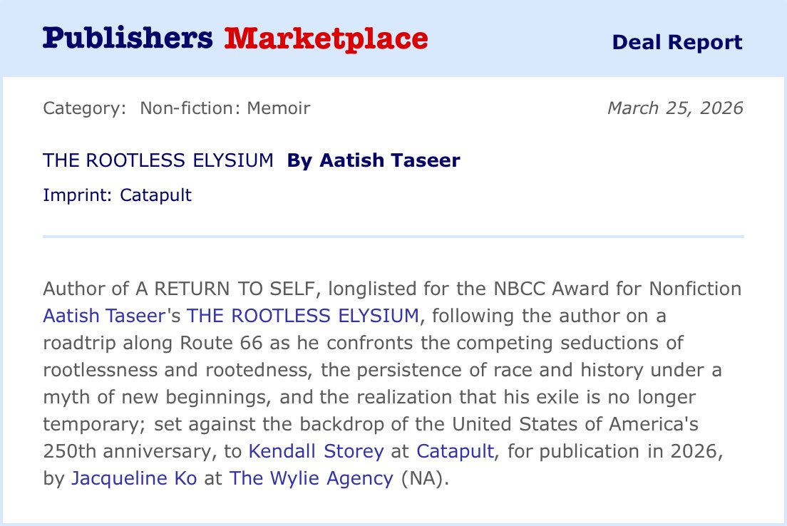 Aatish Taseer tweet media