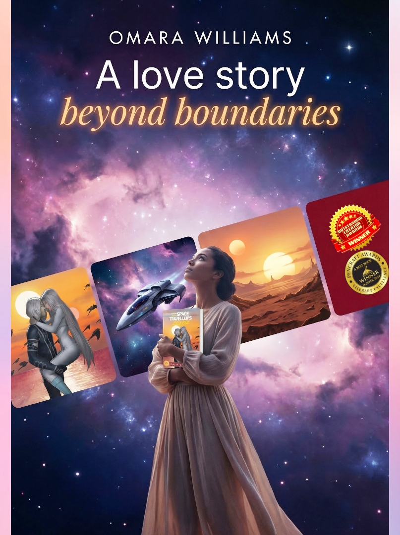 The galaxy is vast, but love can travel faster than light.

Join me on a journey through danger, passion, and adventure as we soar through The Space Traveller’s Lover.

Get amz.run/7apX
#booklovers #romancebooks #scifi #scififantasy #scifimovies #amreading #emotions
