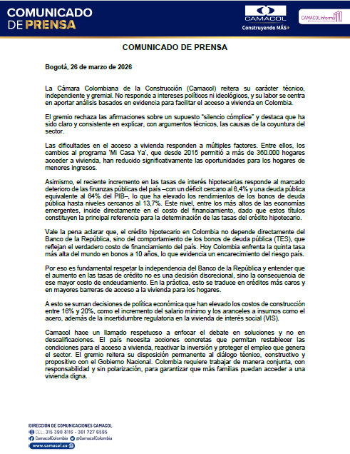 Camacol Colombia tweet media