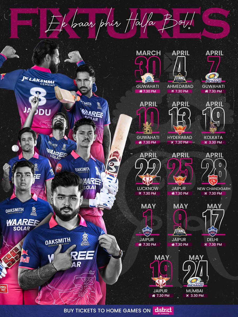 Rajasthan Royals tweet media