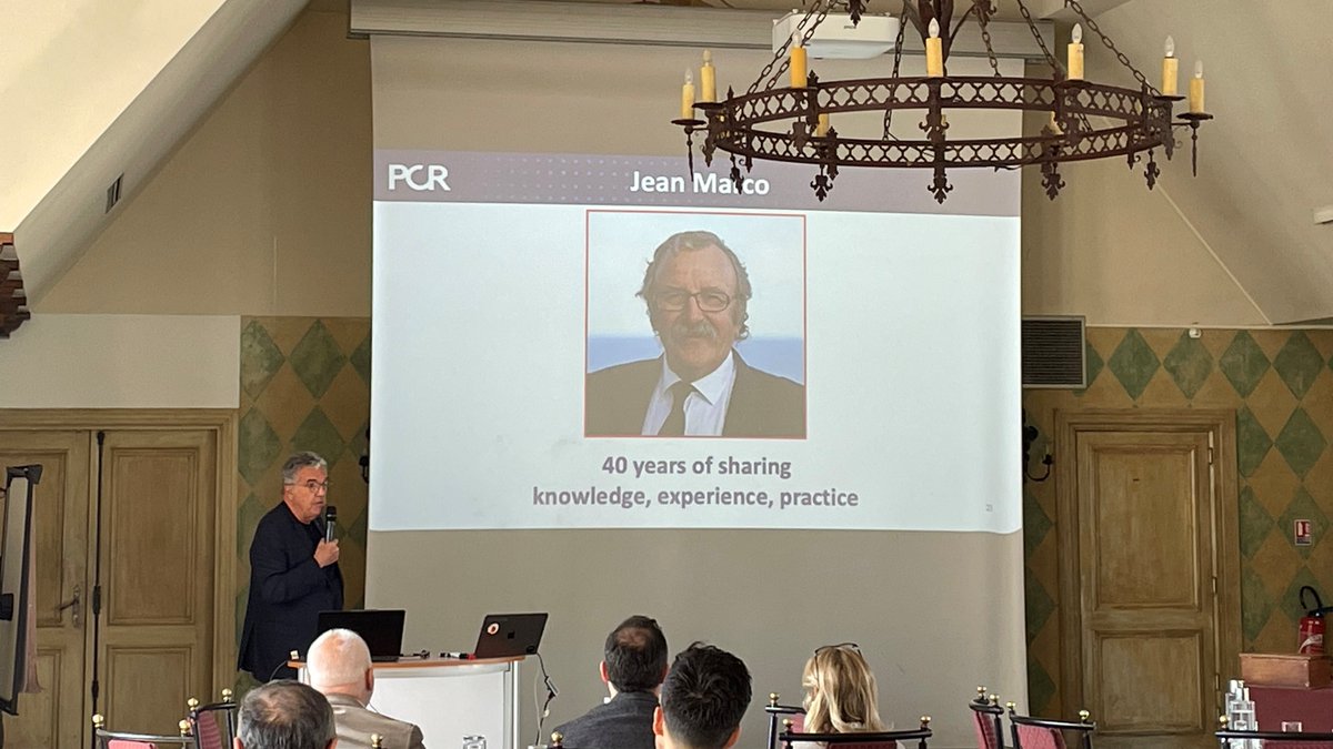 PCRonline's tweet image. 37 years of education in #interventionalcardiology! Happening in Paris as part of the preparation for #EuroPCR : the annual ViTAL meeting.

Jean Fajadet shares the foundational principles of the very first Course organised in Toulouse that have been part of the PCR philosophy