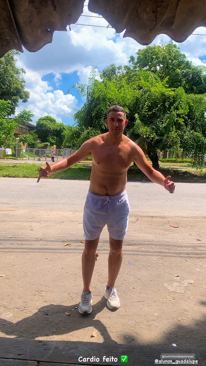 Cardio pós musculação feito ☑️