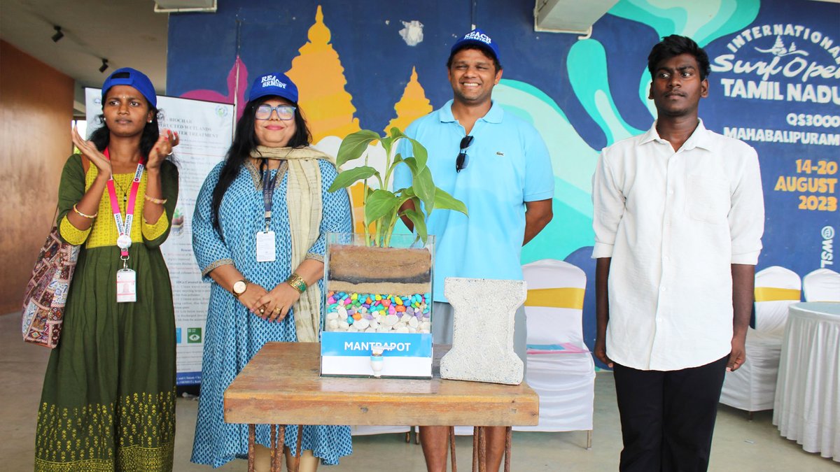 SRM_Univ's tweet image. SRMIST celebrated World Water Day 2026 by launching MANTRAPOT, a scalable wastewater solution, and cleaning up the beach with Kabadiwalla Connect. To know more click here linkedin.com/feed/update/ur…
#REACH #SRMIST #Science #Climate #Environment