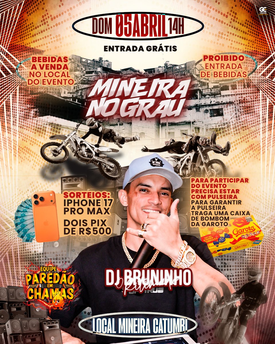 DJBRUNYN's tweet photo. DOMINGO 5 DE ABRIL AS 14 HORAS MINEIRA NO GRAU https://t.co/NLv7d9wfKR