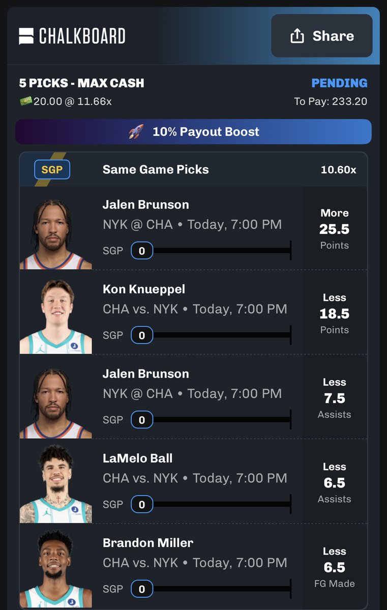 Calling Our Shot tweet media