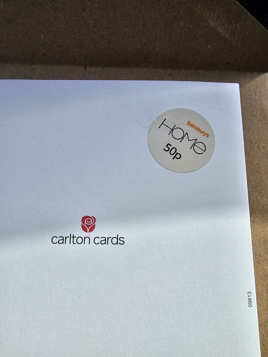 Jayu4456's tweet photo. @sainsburys I just purchased a card, you advertise for 50P and charge £2. Not quite fair is it? https://t.co/hhigZXquWB