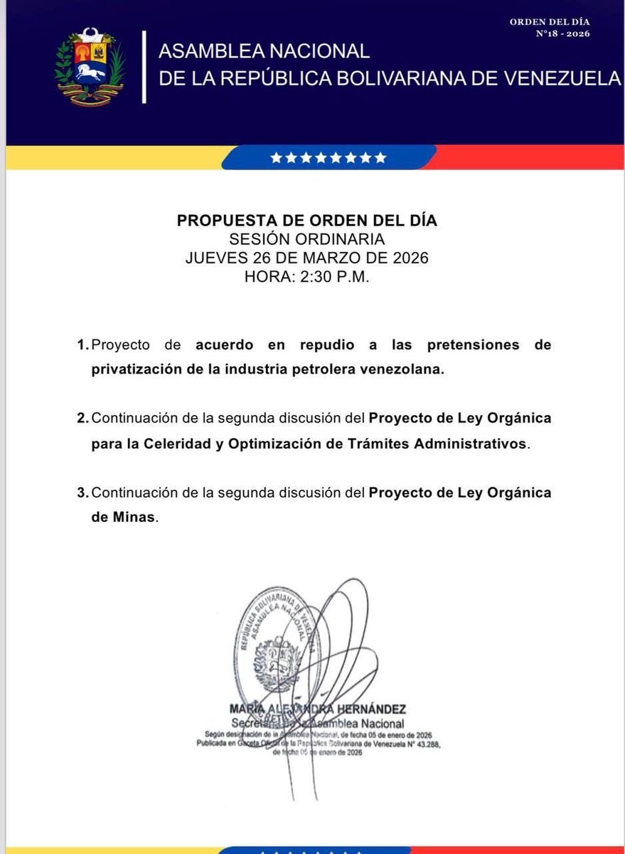 AUNQUE UD. NO LO CREA

Después de haber entregado totalmente la soberanía petrolera, destruyendo primero Pdvsa y ahora aprobando una Ley de Hidrocarburos redactada en EEUU, el chavismo quiere un acuerdo de "repudio a la privatización petrolera" en la Asamblea Nacional: