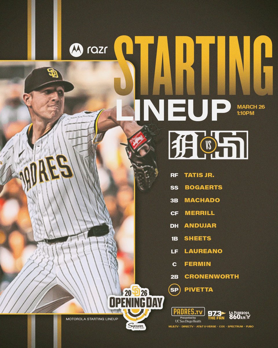 San Diego Padres tweet media