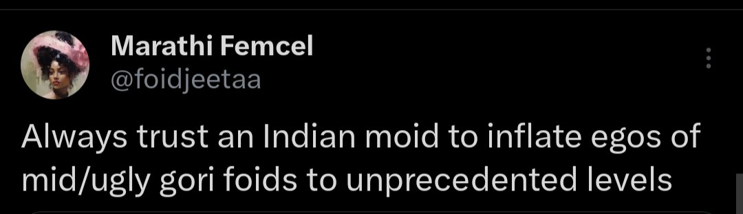 Marathi Femcel tweet media