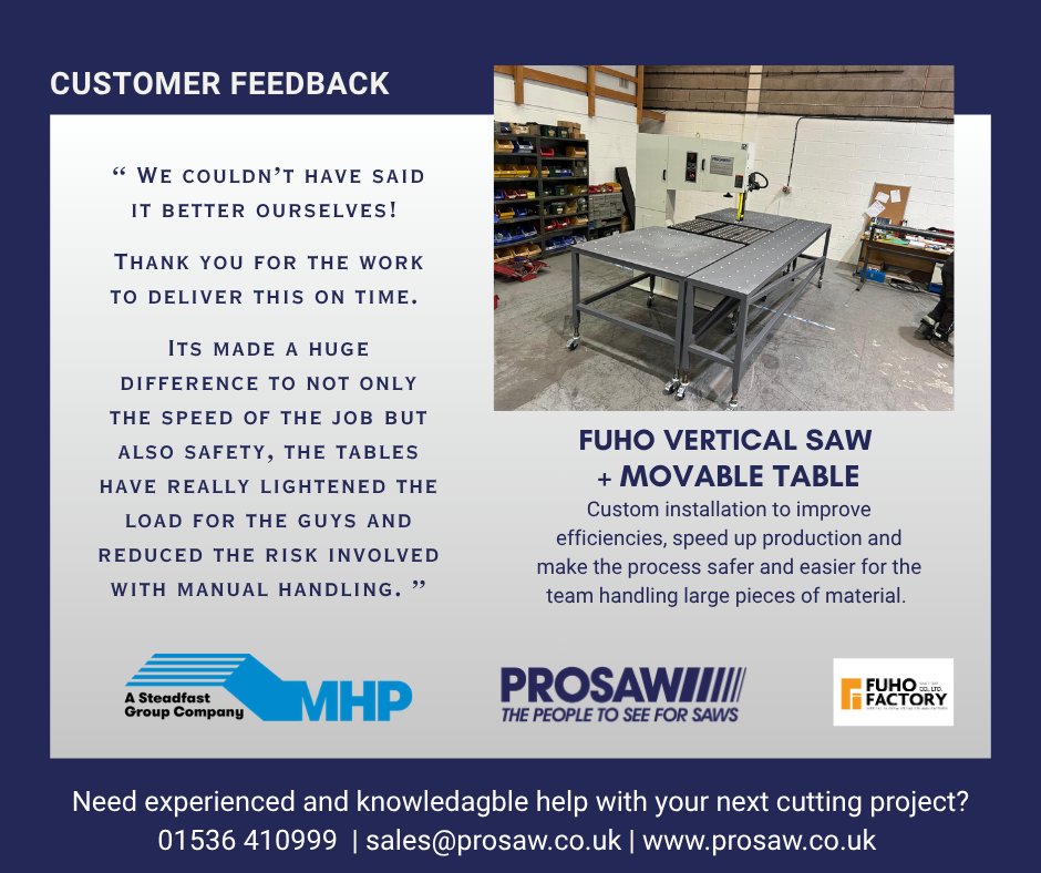 Prosaw Limited tweet media