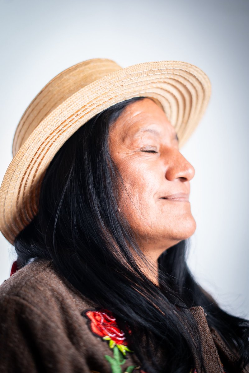 Fotografías a la política, lideresa indígena, defensora de Derechos Humanos, Aída Quilcué  (<a href="/aida_quilcue/">Aida Quilcué</a>), formula vicepresidencial de Iván Cepeda (<a href="/IvanCepedaCast/">Iván Cepeda Castro</a>)🇨🇴