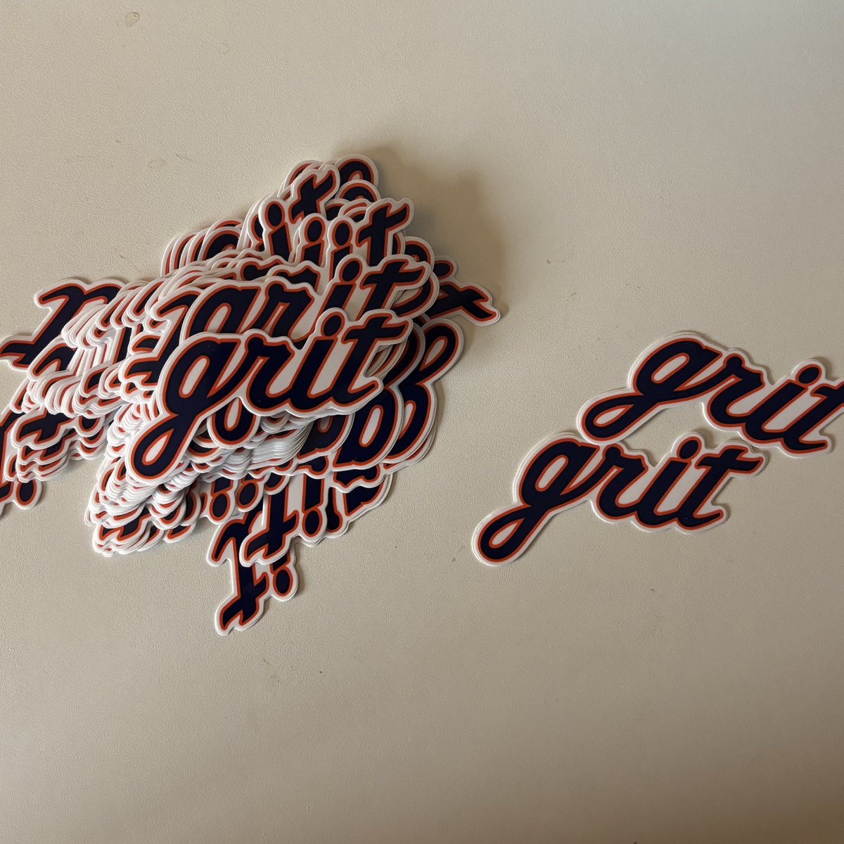 bellis_concepts's tweet photo. Happy opening day Tigers faithful! I’ve got a ton of spare grit stickers I’m selling for cheap. 10 stickers for $10. DM me if interested and we can work out shipping details #DNMW https://t.co/plpcxb3DGg