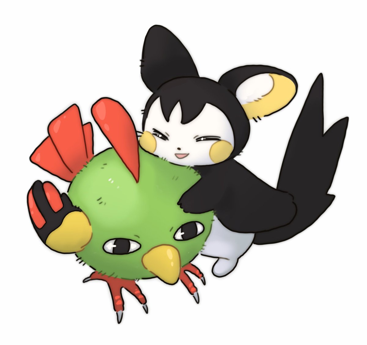 Mewfuruya's tweet photo. Me and my bf
#emolga #natupokemon #artmoots https://t.co/oNPAtV2ruB