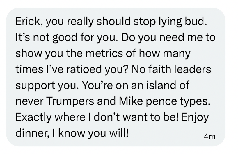 Erick Erickson tweet media