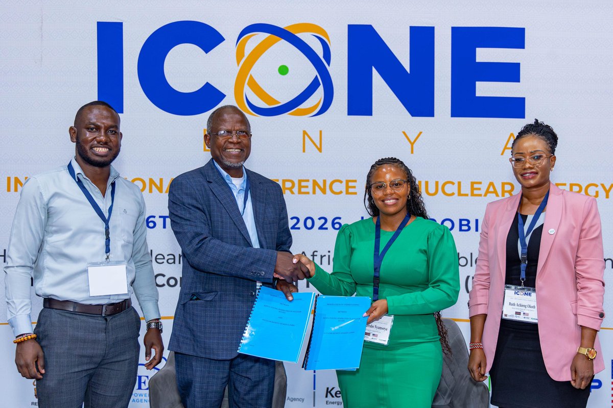 Nuclear Society of Kenya tweet media