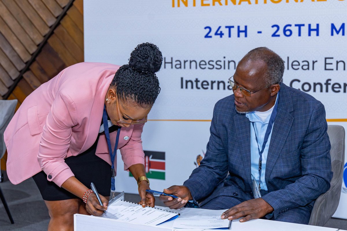 Nuclear Society of Kenya tweet media