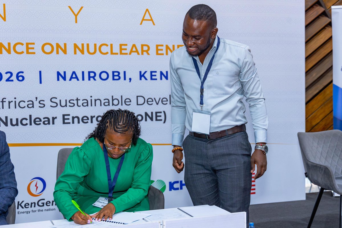 Nuclear Society of Kenya tweet media