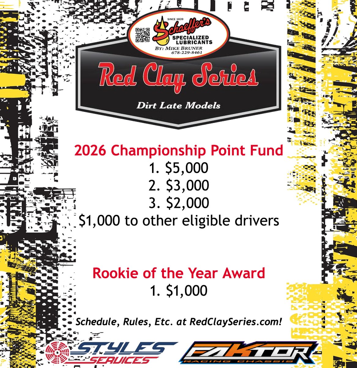 Red Clay 602 Late Model Series tweet media