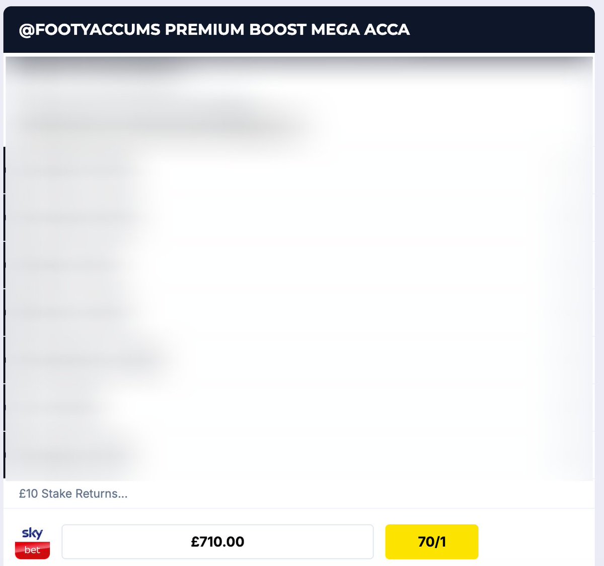 Footy Accumulators tweet media