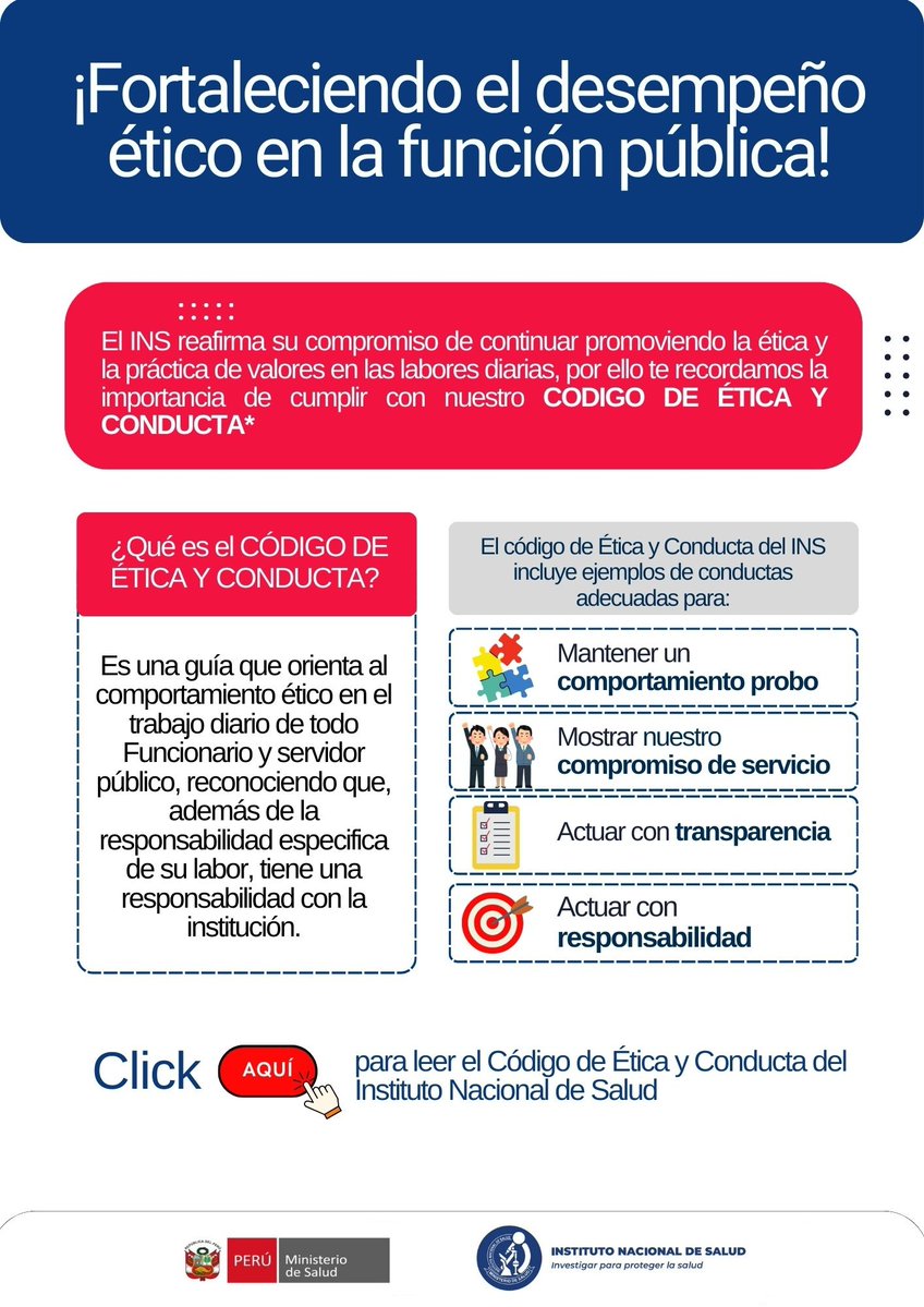 Instituto Nacional de Salud tweet media