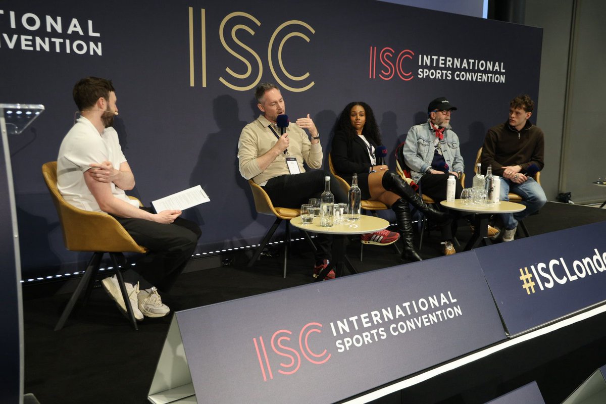 IscBiz's tweet photo. ⭐Panel Spotlight at International Sports Convention 2026: LA 28: Winning with the Third Space of fandom

Full article here: https://t.co/ytBYxABlTD

#ISC #ISC26 #InternationalSportsConvention2026 #ISCLondon2026 #ISCLONDON https://t.co/lxLeW5lA3d