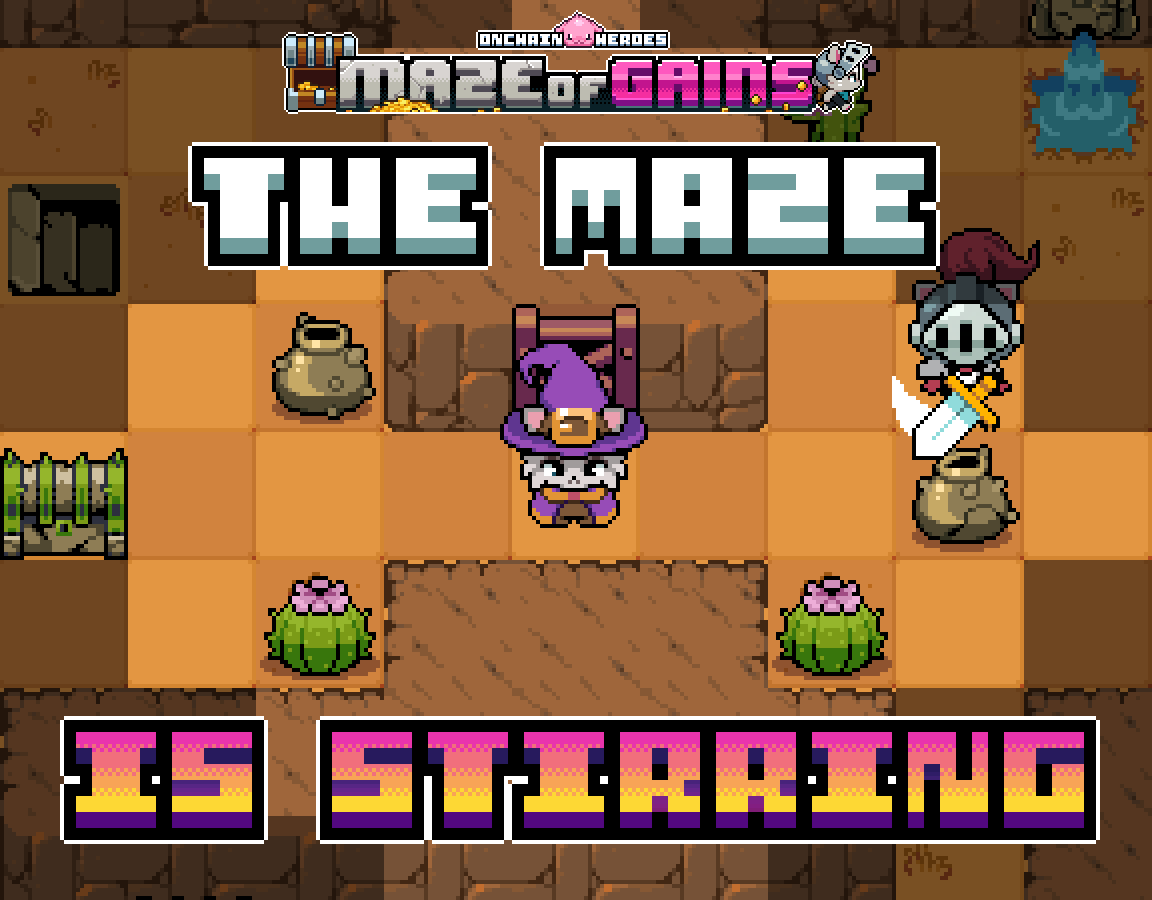 Onchain Heroes: Maze of Gains tweet media